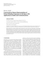 Báo cáo hóa học: 