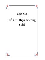 đồ án điện tử công suất