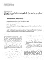 Báo cáo hóa học: 