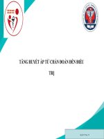 Chẩn đoán và điều trị tăng huyết áp