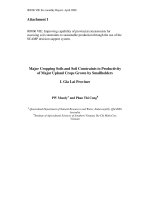 Dự án nông nghiệp 