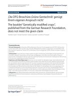 Báo cáo hóa học: 