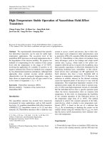 Báo cáo hóa học: 