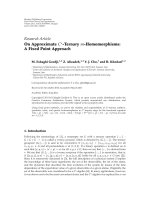 Hindawi Publishing Corporation Fixed Point Theory and Applications Volume 2011, Article ID 454093, pptx