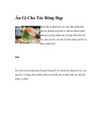 Ăn Gì Cho Tóc Bóng Đẹp docx