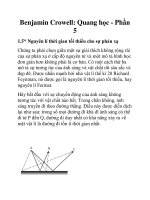 Benjamin Crowell: Quang học - Phần 5 docx