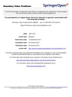 báo cáo hóa học: