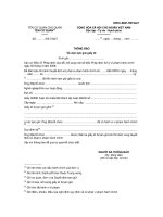 MẪU THÔNG BÁO Về việc tạm giữ giấy tờ pptx