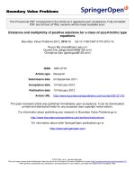 báo cáo hóa học: