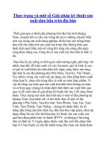 Thực trạng và một số Giải pháp kỹ thuật sản xuất dưa hấu trên địa bàn potx