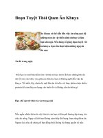 Đoạn Tuyệt Thói Quen Ăn Khuya pdf