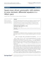 Báo cáo hóa học: 