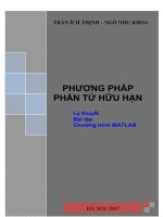 PHƯƠNG PHÁP PHẦN TỬ HỮU HẠN