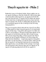 Thuyết nguyên tử - Phần 2 docx