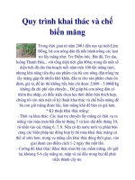 Quy trình khai thác và chế biến măng pptx