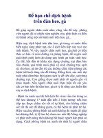 Để hạn chế dịch bệnh trên đàn heo, gà ppt