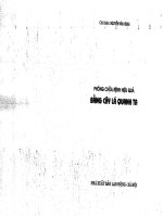 Trị bệnh hiệu quả bằng cây lá quanh ta