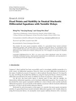 Báo cáo hóa học: 