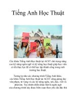 Tiếng Anh Học Thuật pot