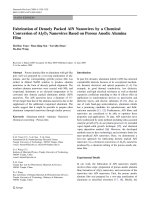 Báo cáo hóa học: 