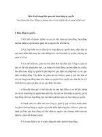 Một số nội dung liên quan tới hoạt động ủy quyền pot