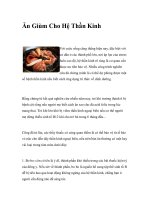 Ăn Giùm Cho Hệ Thần Kinh doc