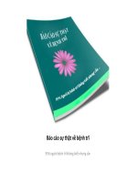 Quà tặng Cách Trị Bệnh Trĩ pot