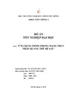 ỨNG DỤNG OFDM TRONG MẠNG TRUY NHẬP QUANG THẾ HỆ SAU