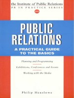 Public relations a practical guide to the basics_1 docx