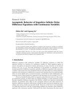 Báo cáo hoa học: 