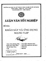 Khảo sát và ứng dụng mạng VOIP