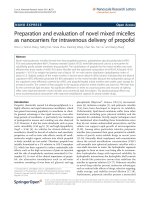 Báo cáo hóa học: 