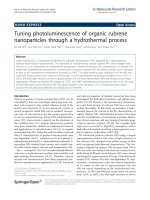 Báo cáo hóa học: 