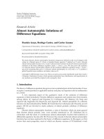 Báo cáo hóa học: 