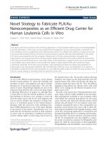 Báo cáo hóa học: 