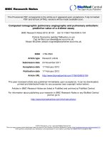 Báo cáo hóa học: 