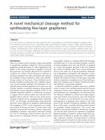 Báo cáo hóa học: 