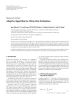 Báo cáo hóa học: 