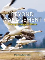 Beyond Management Taking Charge at Work_1 docx