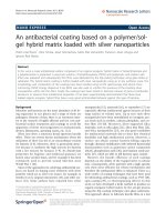 Báo cáo hóa học: 