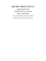 Bí quyết học hóa học pdf