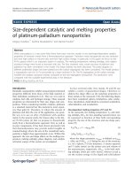 Báo cáo hóa học: 