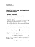 Báo cáo hóa học: 