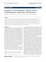 Báo cáo hóa học: 