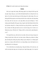 Đề bài: Kể vể một kỉ niệm sâu sắc (Ngày khai trường) pdf