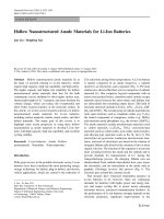 Báo cáo hóa học: 