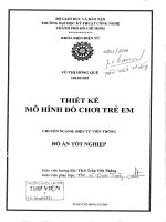 Thiết kế mô hình đồ chơi trẻ em