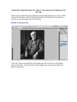Hướng dẫn sử dụng Photoshop CS5 - Phần 11: Thay đổi màu sắc từ những bức ảnh đen trắng pptx