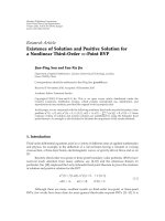 Hindawi Publishing Corporation Fixed Point Theory and Applications Volume 2010, Article ID 126192, 8 ppt