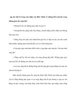 Sự tinh tế trong cảm nhận của Hữu Thỉnh về những biến chuyển trong không gian lúc sang thu? potx